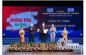 Dưỡng não Ích Nhân vinh dự nhận giải Top 10 "Thương hiệu hàng đầu Việt Nam"